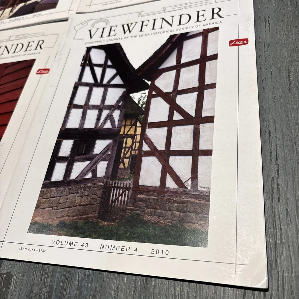 2010 V43 1-4 ~ Viewfinder Leica Quarterly Journals (LHSA) - Rare!